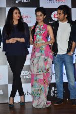 Aishwarya Rai Bachchan, Priya Banerjee, Siddhant Kapoor at Jasbaa song launch in Escobar on 7th Sept 2015